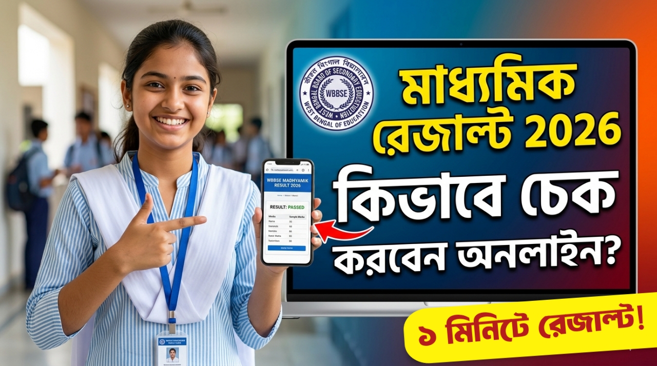 Madhyamik Result 2026 Madhyamik Result 2026 Check Online